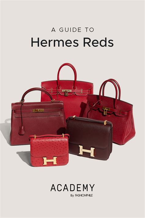 hermes rouge red peony